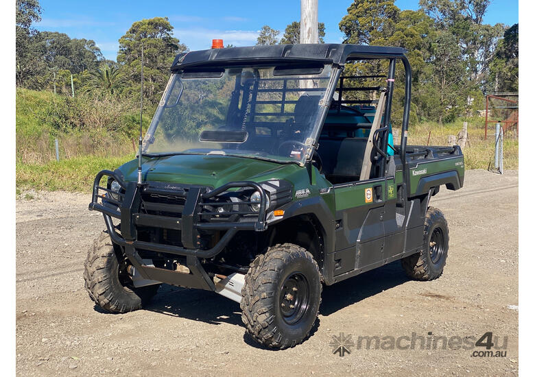 caption Kawasaki KAF1000 ATV All Terrain Vehicle
