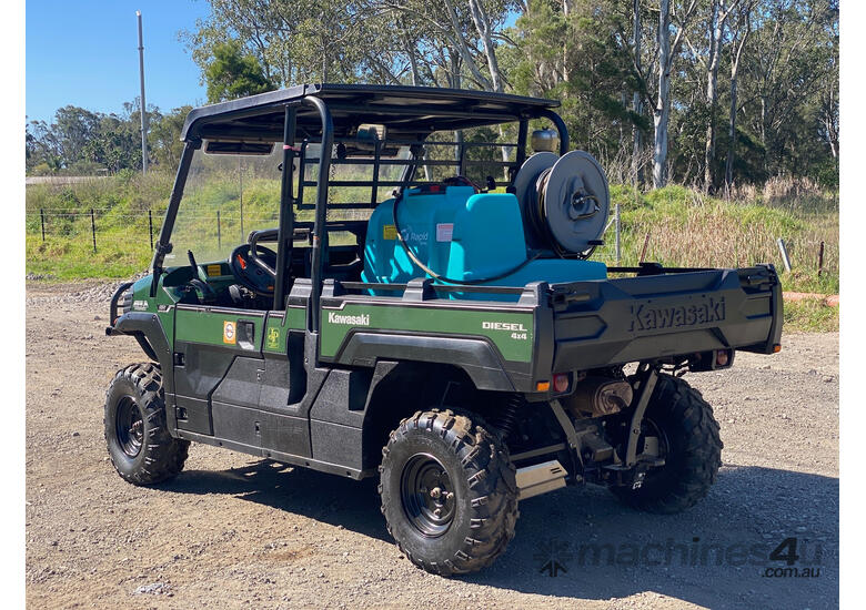 caption Kawasaki KAF1000 ATV All Terrain Vehicle