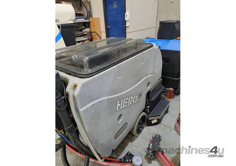 caption (Used cleaning equipment) Hero Disk 34-D Scrubber Floor spaces Up 5000sqm *VIC
