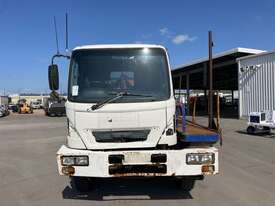 2005 Hino FM1J Flatbed Crane Truck - picture0' - Click to enlarge