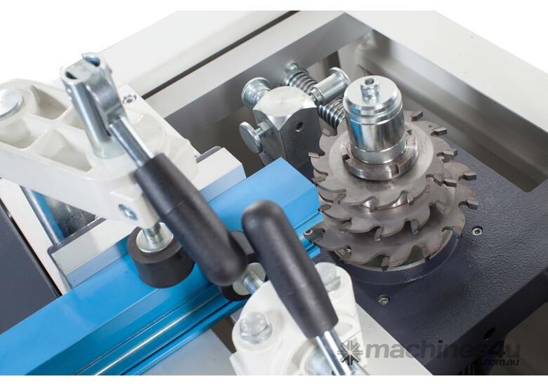caption OZ MACHINE Auto end mill with quick cutter change. SAVE $660 + GST