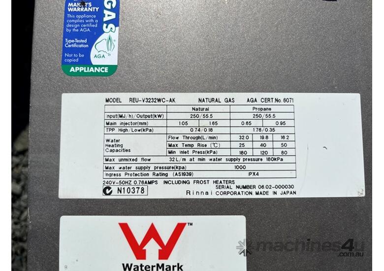 Hot Water Heaters  Rinnai HD 250 E