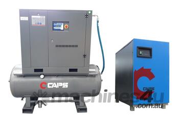 Package Deal CAPS CR7 VX 500 Variable Speed Rotary Screw Compressor with CDRM85-3C Dryer