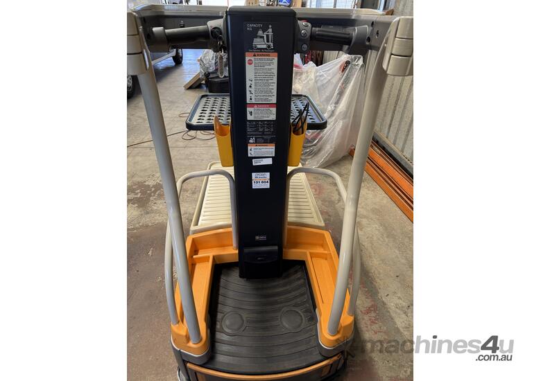 caption Used Crown Wave man up order picker