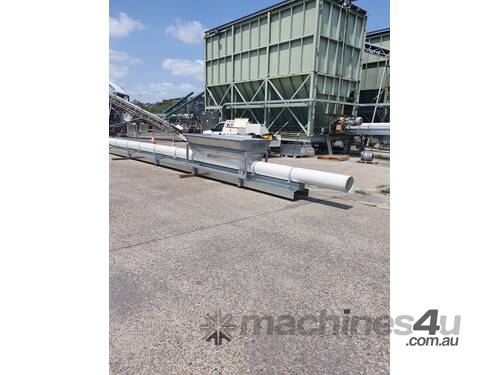 High-Quality -A Custom Built- Approximately 24m -300mm dia PVC Transfer Conveyor - REDUCED