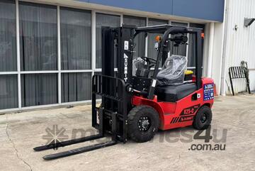 2.5 Tonne 3m Diesel Forklift $14,900 + GST or around $10 Per Day on finance