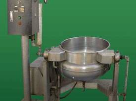 KAJIWARA Steam Jacketed cooker / kettle (hydraulic - picture0' - Click to enlarge