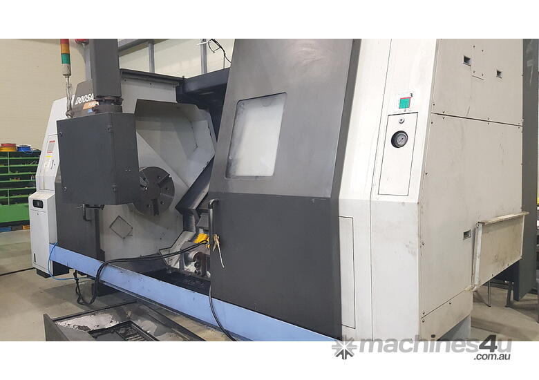 caption 2011 Doosan Puma-600 CNC Lathe