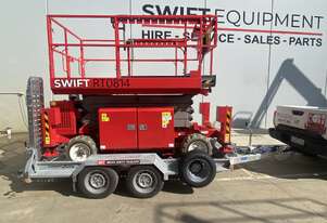 Swift 27ft RT Scissor Lift Trailer Package