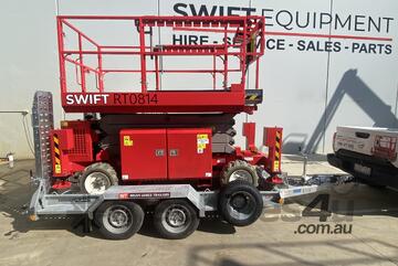 Swift 27ft RT Scissor Lift Trailer Package