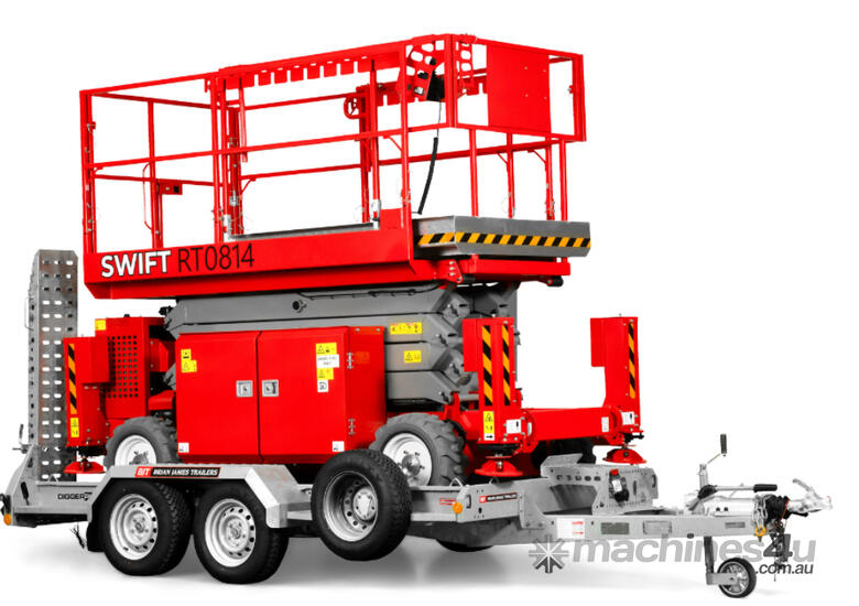 2025 Swift 27ft RT Scissor Lift Trailer Package