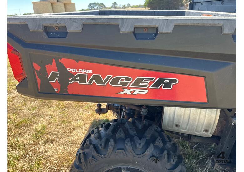 caption 2018 Polaris Ranger XP 1000 ATV 4WD