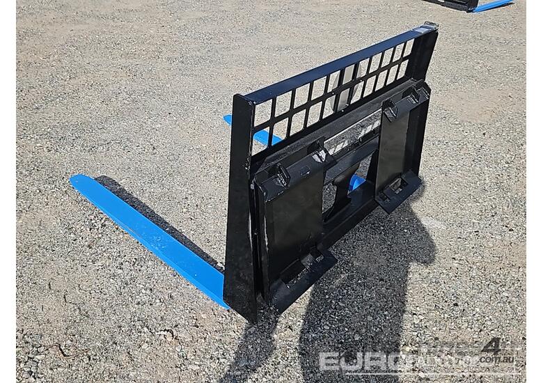 caption Unused Forks to suit Skidsteer Loader