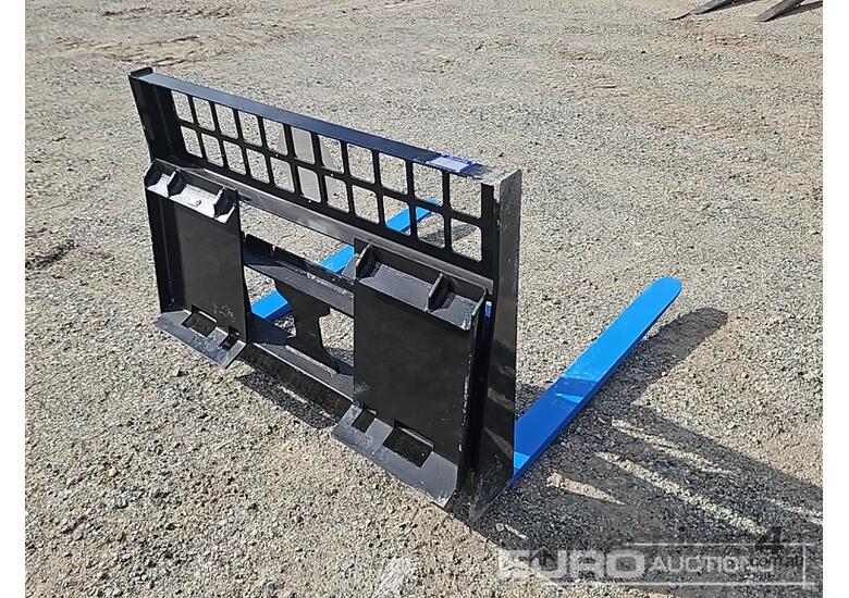 caption Unused Forks to suit Skidsteer Loader