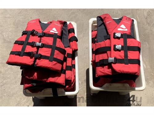 caption QUANTITY OF SUB GEAR LIFE JACKETS