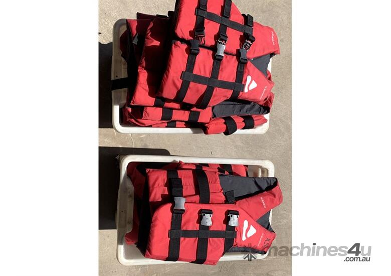 caption QUANTITY OF SUB GEAR LIFE JACKETS