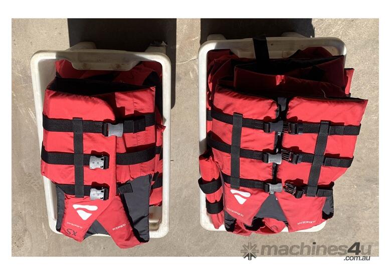 caption QUANTITY OF SUB GEAR LIFE JACKETS
