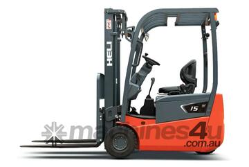 Heli 1.3-1.5 Tonne G2 3-Wheel Battery Forklift