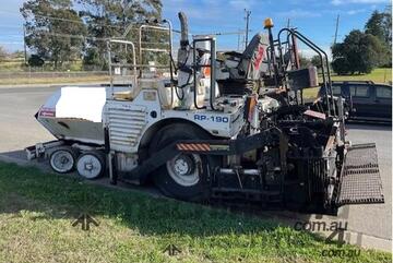 Roadtec RP190 Asphalt Paver (Wheeled) 2012