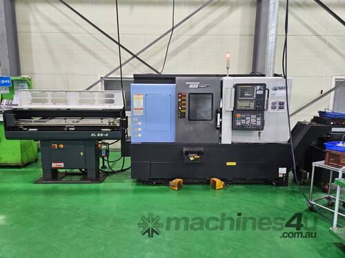 caption Doosan LYNX 2100 LSYB (2018) With Bar feeder included