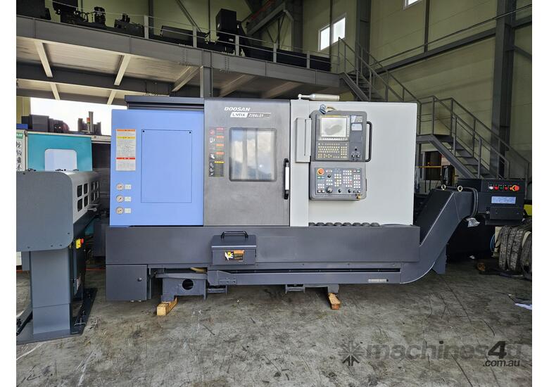 caption Doosan LYNX 2100 LSYB (2018) With Bar feeder included