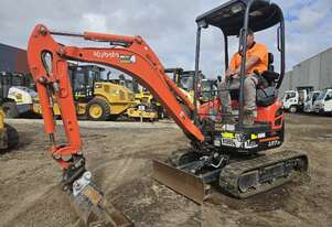 2023 KUBOTA U17 1.7T EXCAVATOR (M989) WITH HITCH, BUCKETS, CIVIL SPEC AND LOW 750 HOURS
