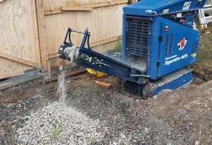 Tigerbite 425 Mini Crusher Tight Access 730mm Folding Conveyor Turns Rubble into Reusable Aggregate