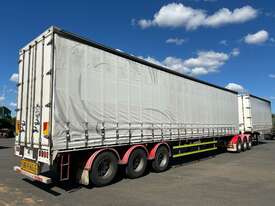 2010 Krueger ST-3-38 Tri Axle Curtainsider B Double Combination - picture0' - Click to enlarge