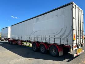 2010 Krueger ST-3-38 Tri Axle Curtainsider B Double Combination - picture1' - Click to enlarge