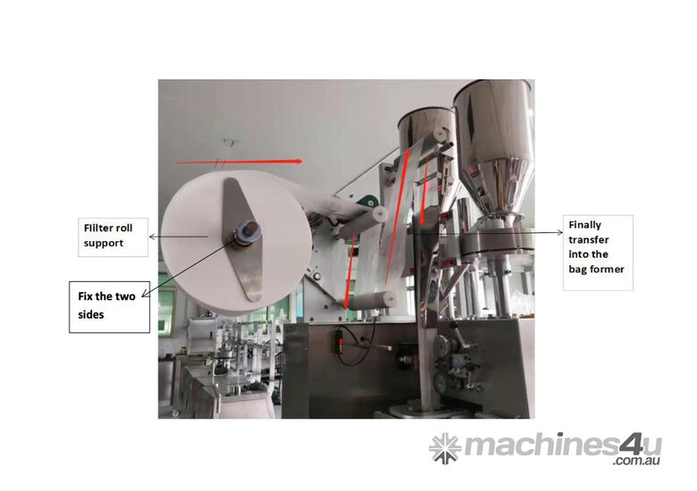 Tea Bag / sachet ND-C60E Automatic Vertical Packaging Machine - Dual Function Tea/Powder Packaging