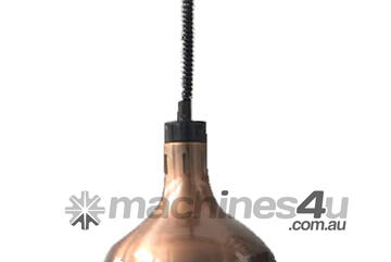 Pull Down Heat Lamp Antique Copper 290Mm Round Hywcl12