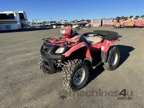 caption SUZUKI KINGQUAD MOTORBIKE