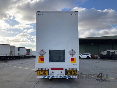 caption 2017 Vawdrey VB S3 Tri Axle Double Drop Curtainside Combination