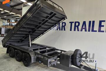 14x8 Tri-Axle flat Top Tipper