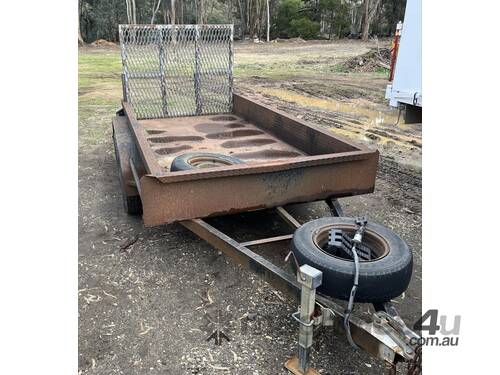 caption 2009 Seymour Tandem Dual Axle 10x5 Trailer - VIC