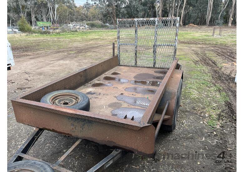 caption 2009 Seymour Tandem Dual Axle 10x5 Trailer - VIC