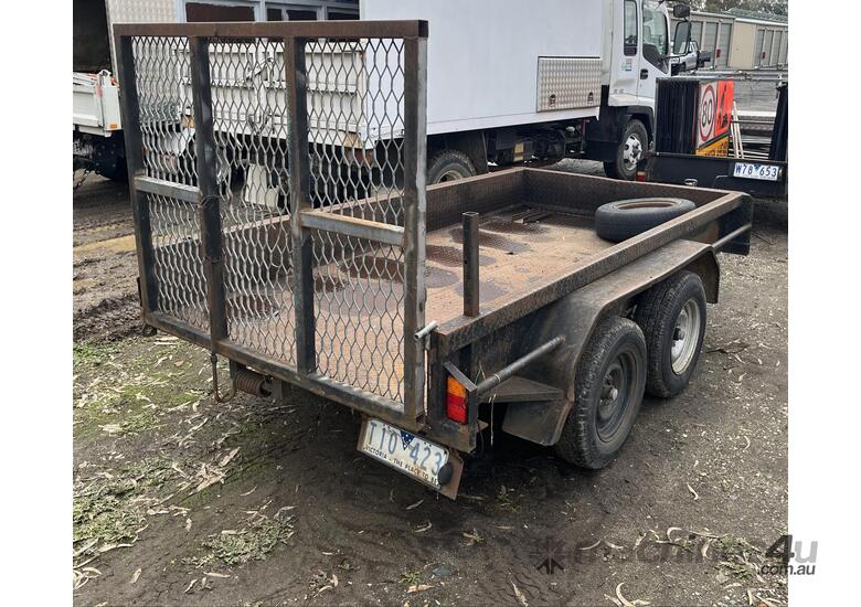 caption 2009 Seymour Tandem Dual Axle 10x5 Trailer - VIC