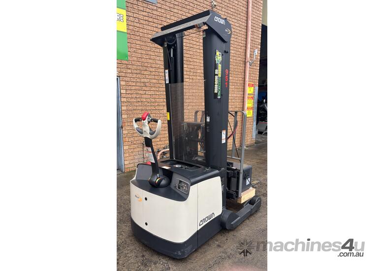 Late Model Crown Walkie Reach SHR Forklift