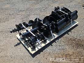 Unused Captok Qty (8 of), Quick Hitch, Rake, Ripper, Auger, 12