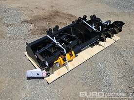 Unused Captok Qty (8 of), Quick Hitch, Rake, Ripper, Auger, 12