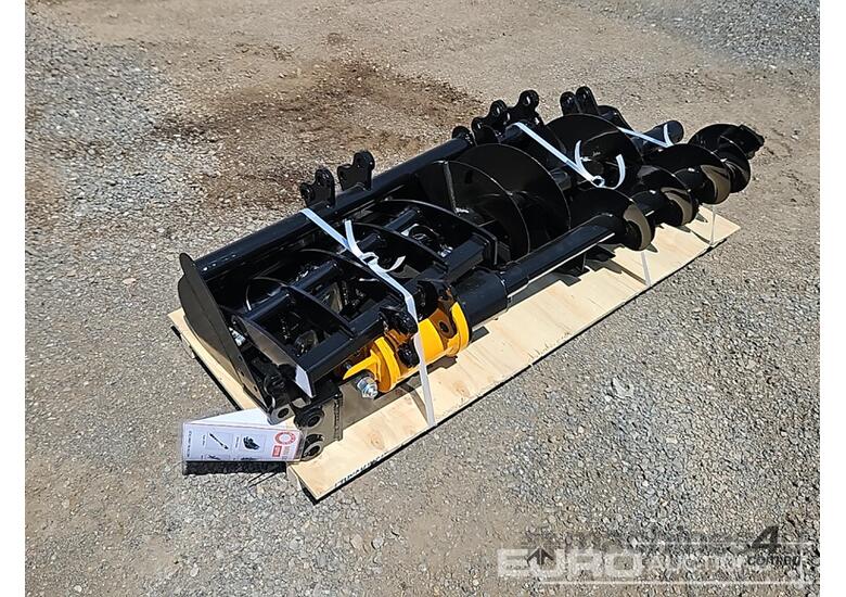 Unused Captok Qty (8 of), Quick Hitch, Rake, Ripper, Auger, 12