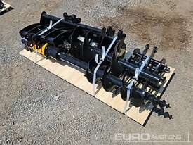 Unused Captok Qty (8 of), Quick Hitch, Rake, Ripper, Auger, 12