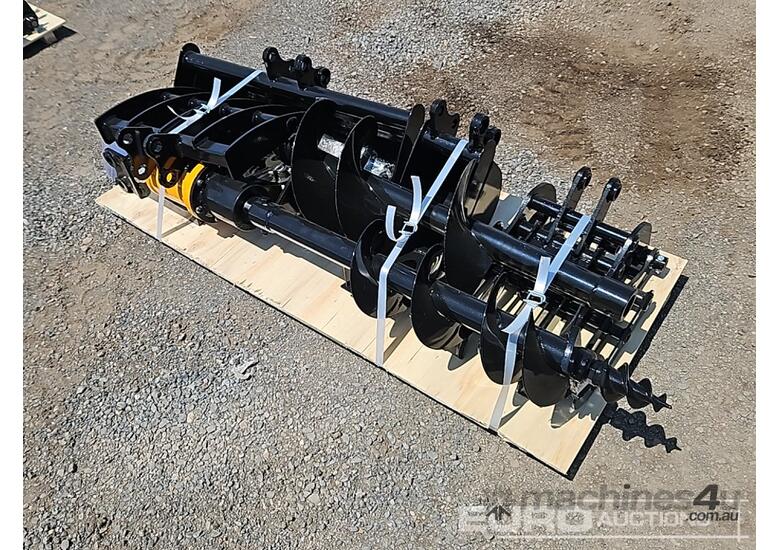 Unused Captok Qty (8 of), Quick Hitch, Rake, Ripper, Auger, 12