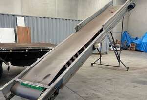 Heavy Duty Trough Conveyor - 7.5 Metres