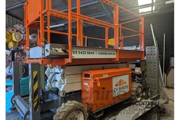 For Sale: Snorkel S2255RT Rough Terrain Scissor Lift Diesel Only 386 Hours
