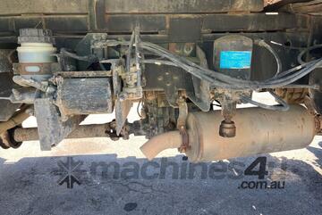 2008 Hino 500 GT 1322 Tipper Tray Top Crane Truck