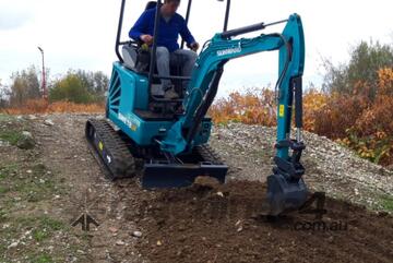 Sunward SWE18UF is a 1.8-tonne zero-swing mini excavator