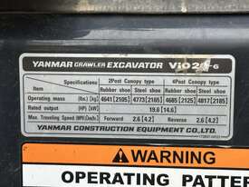 2023 Yanmar Vio20-6 Rubber Tracked Excavator - picture0' - Click to enlarge