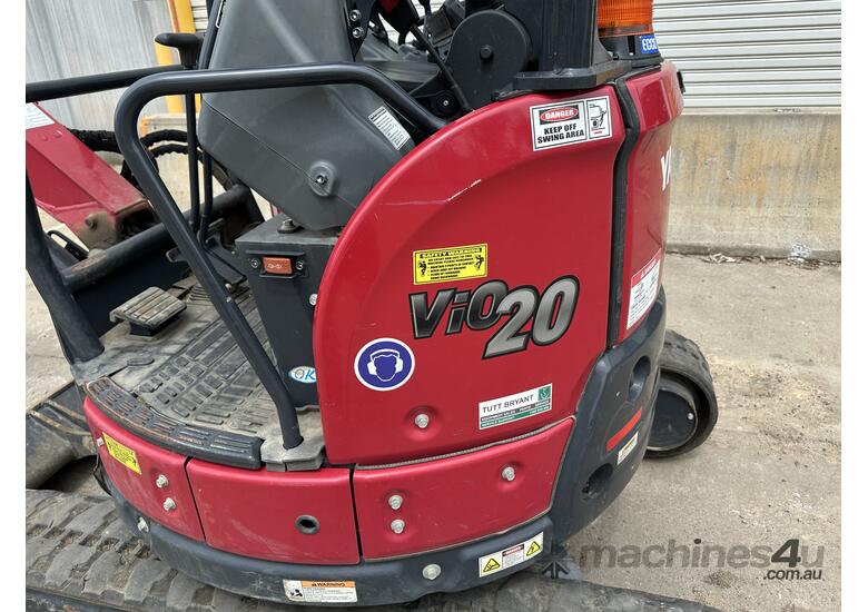 2023 Yanmar Vio20-6 Rubber Tracked Excavator