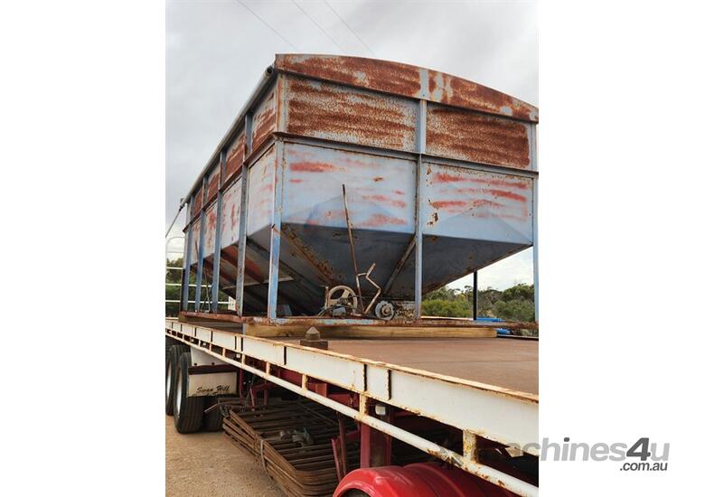 CUSTOM BUILT DELIVERY GRAIN BIN